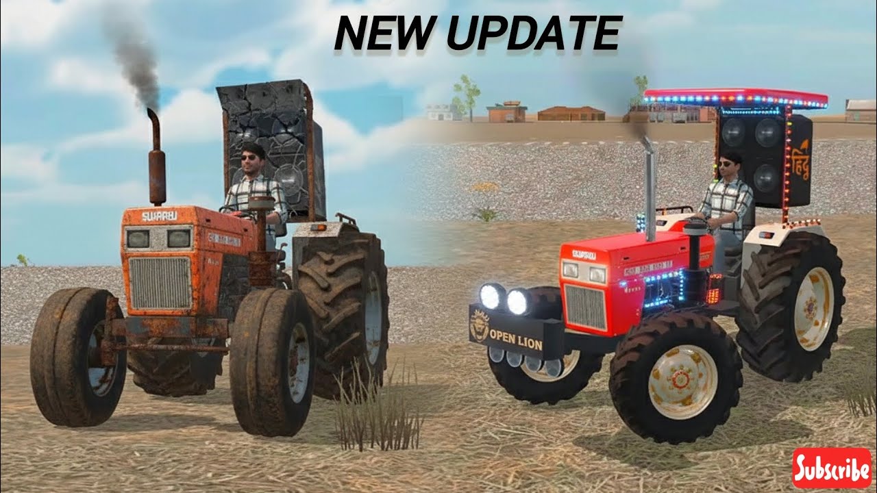 Swaraj Modified Tractor New Update 😍 | Indian Vehicle Simulator 3D