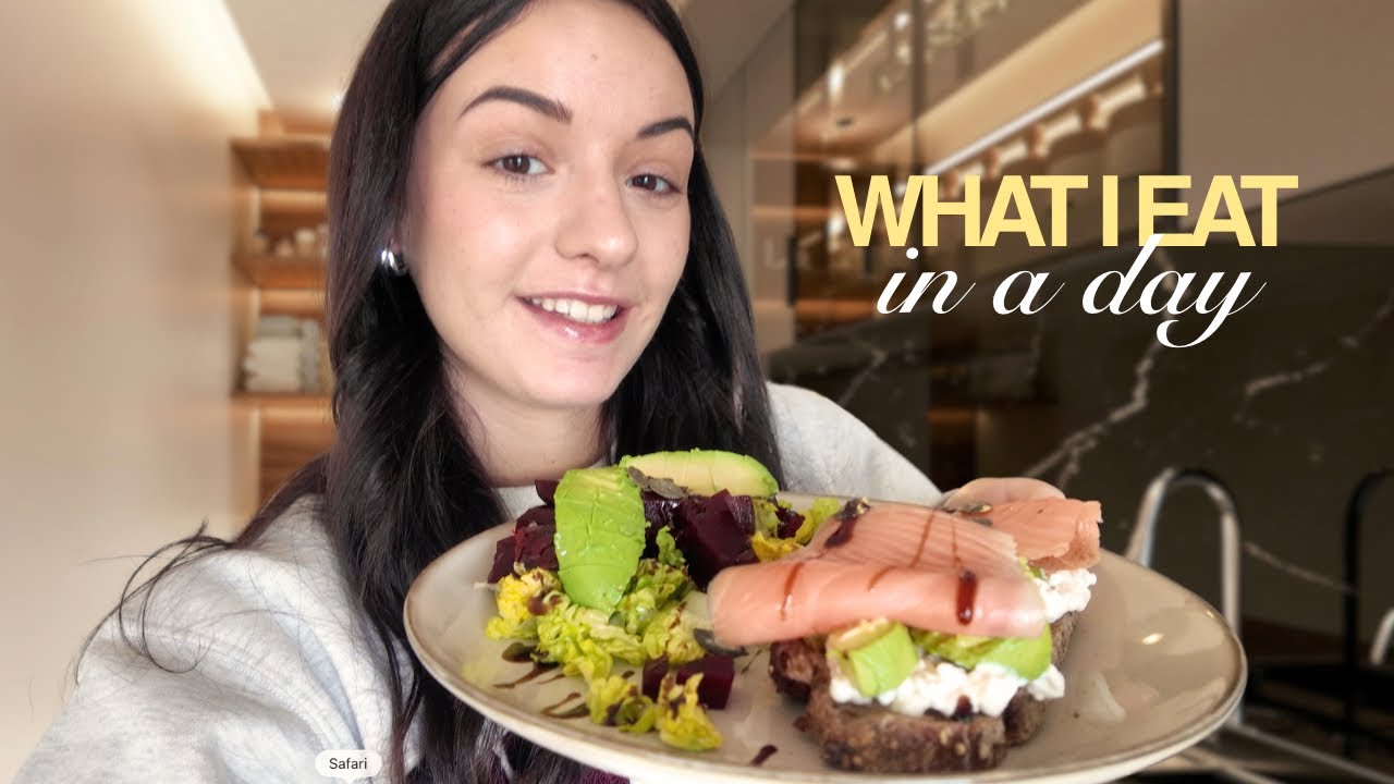 What i eat in a day + Vlog | Journée réaliste dans mon assiette 🍽️