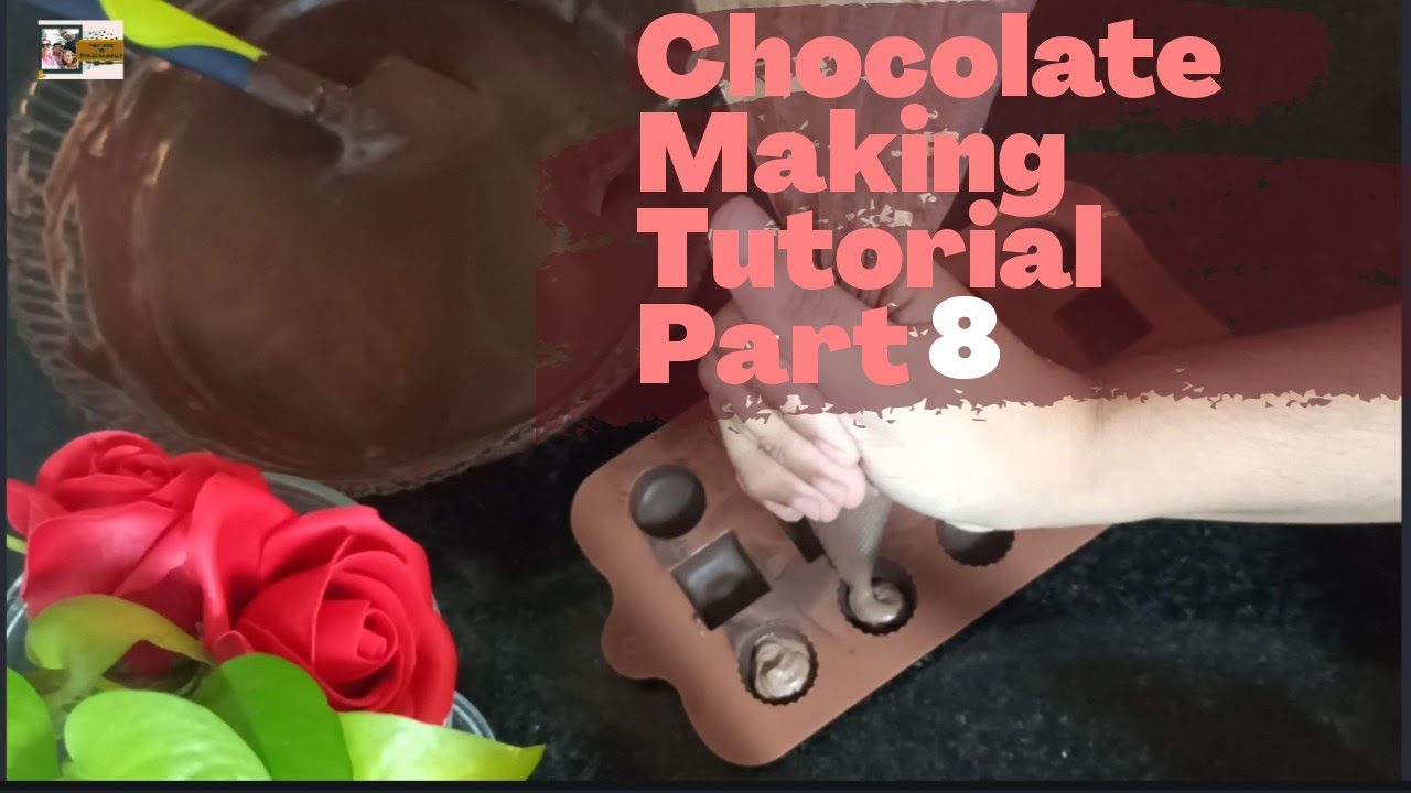 How to Make Soft Centered Chocolate || Soft Center Buttercream Filled Chocolates || TutorialPart 8