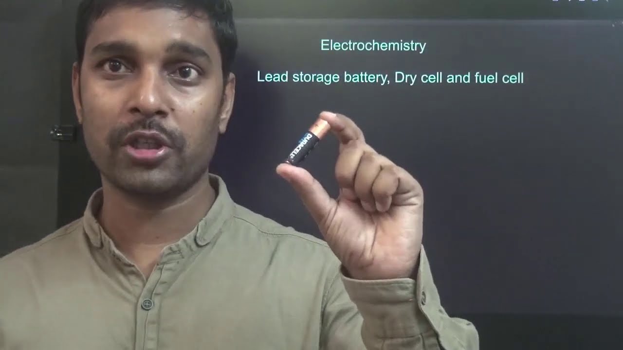 Electrochemistry 05 - Lead storage battery, Dry cell and Fuel cell