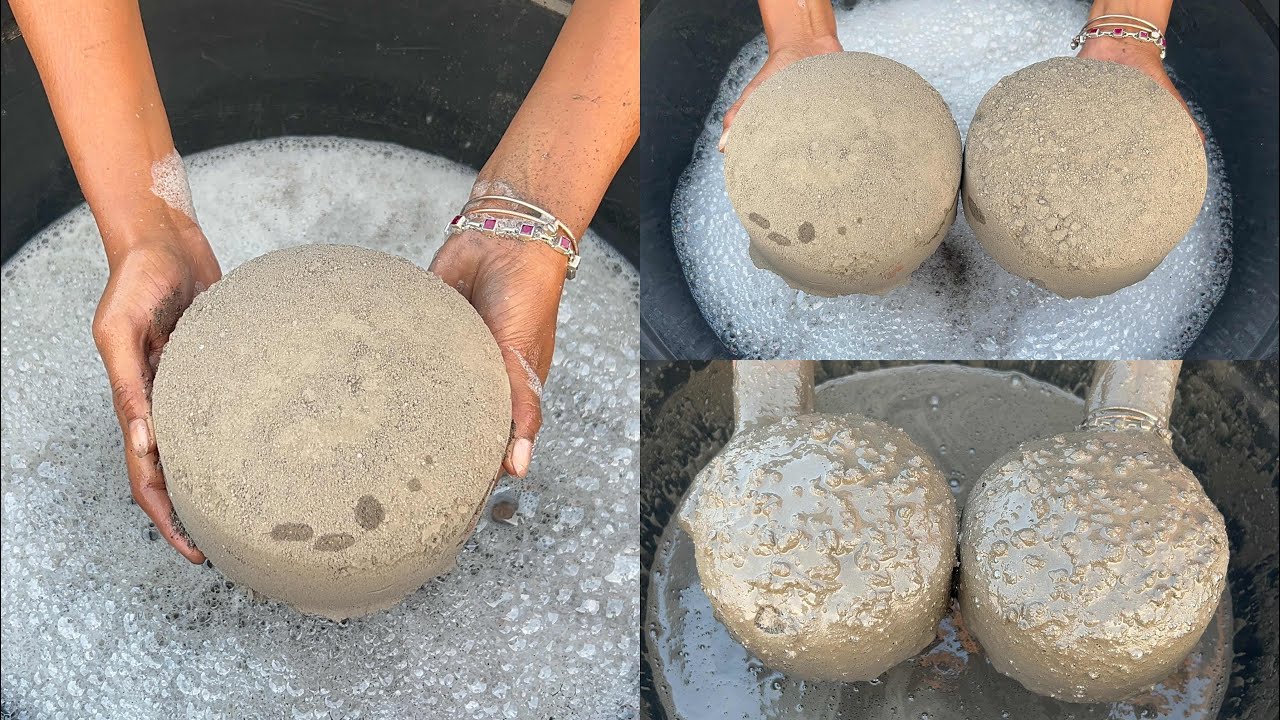 Happy birthday to me cake 🎂 😂Gritty big concrete sand cement water crumbling with satisfaction 