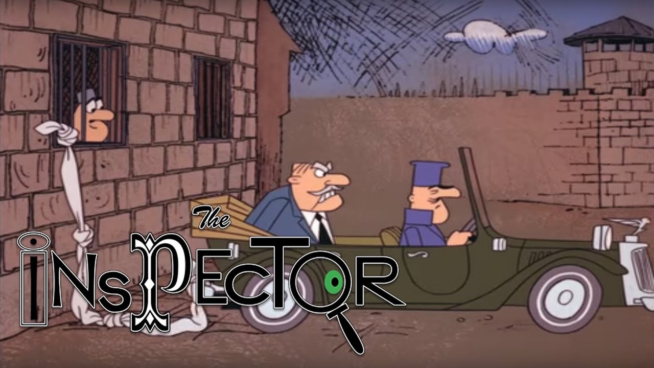 Le Cop On Le Rocks | Pink Panther Cartoons | The Inspector