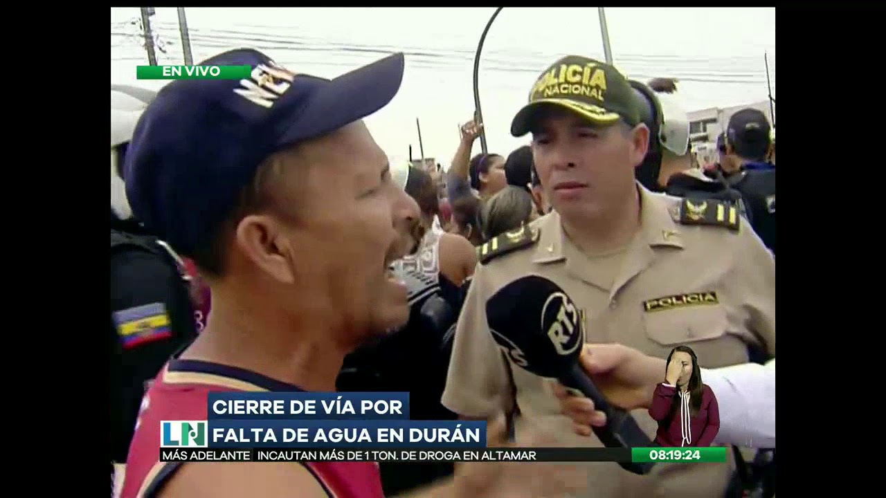 Habitantes del cantón Durán continúan sin agua potable