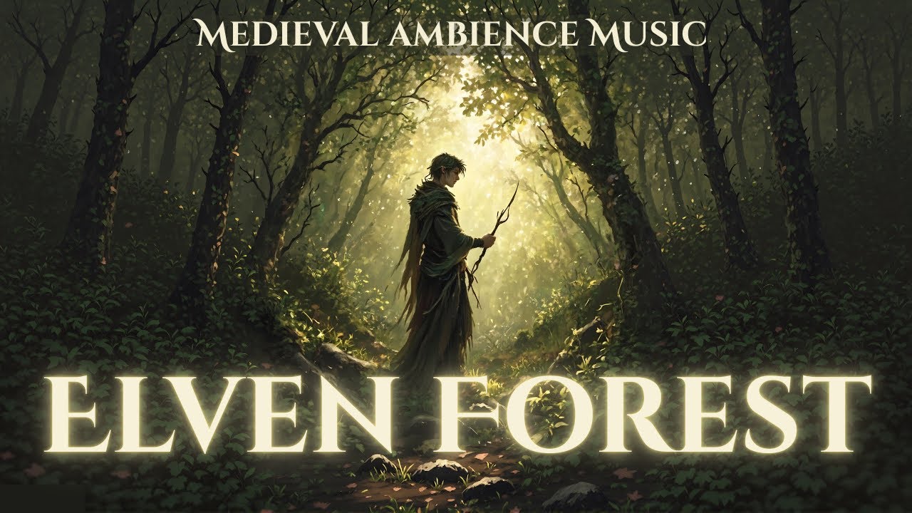 Medieval Music For Focus and Relaxation | Elven Forest