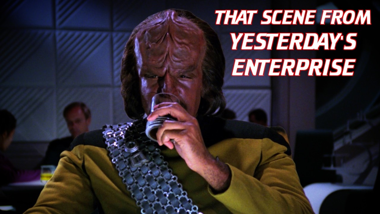 That Scene From Yesterday's Enterprise | Star Trek The Next Generation Season 3