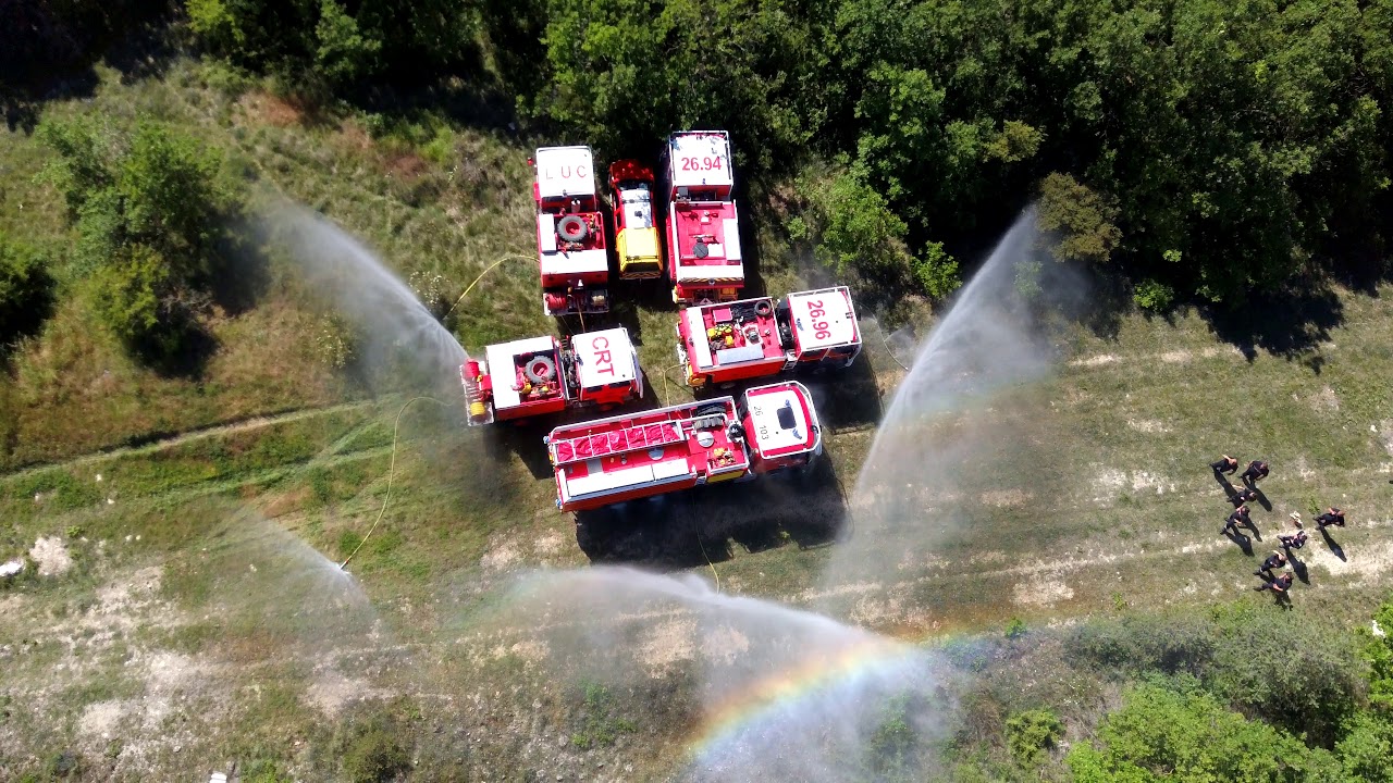 HUBSAN ZINO - Manoeuvre FDF Pompiers Marsanne - Vid&eacute;o n&deg;2 - Juin 2019 4k