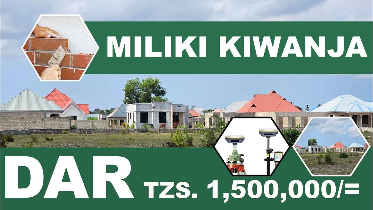 #VIWANJA VYA BEI NAFUU KISEMVULE - TZS 1,500,000/= TU! #News #viwanja #viralvideo