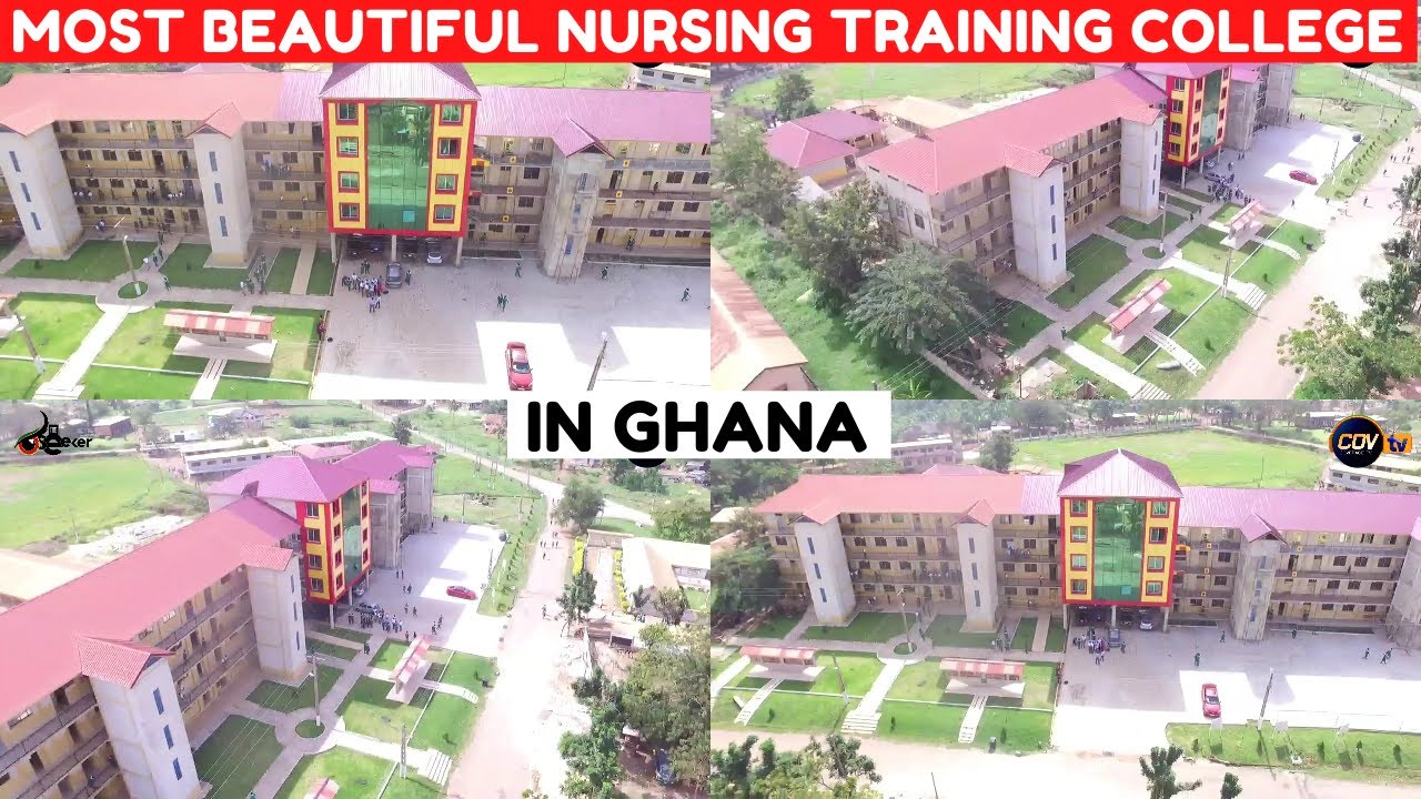 The Most BEAUTIFUL NURSING & MIDWIFERY TRAINING COLLEGE Campus located at DUNKWA-ON-OFFIN in Ghana.