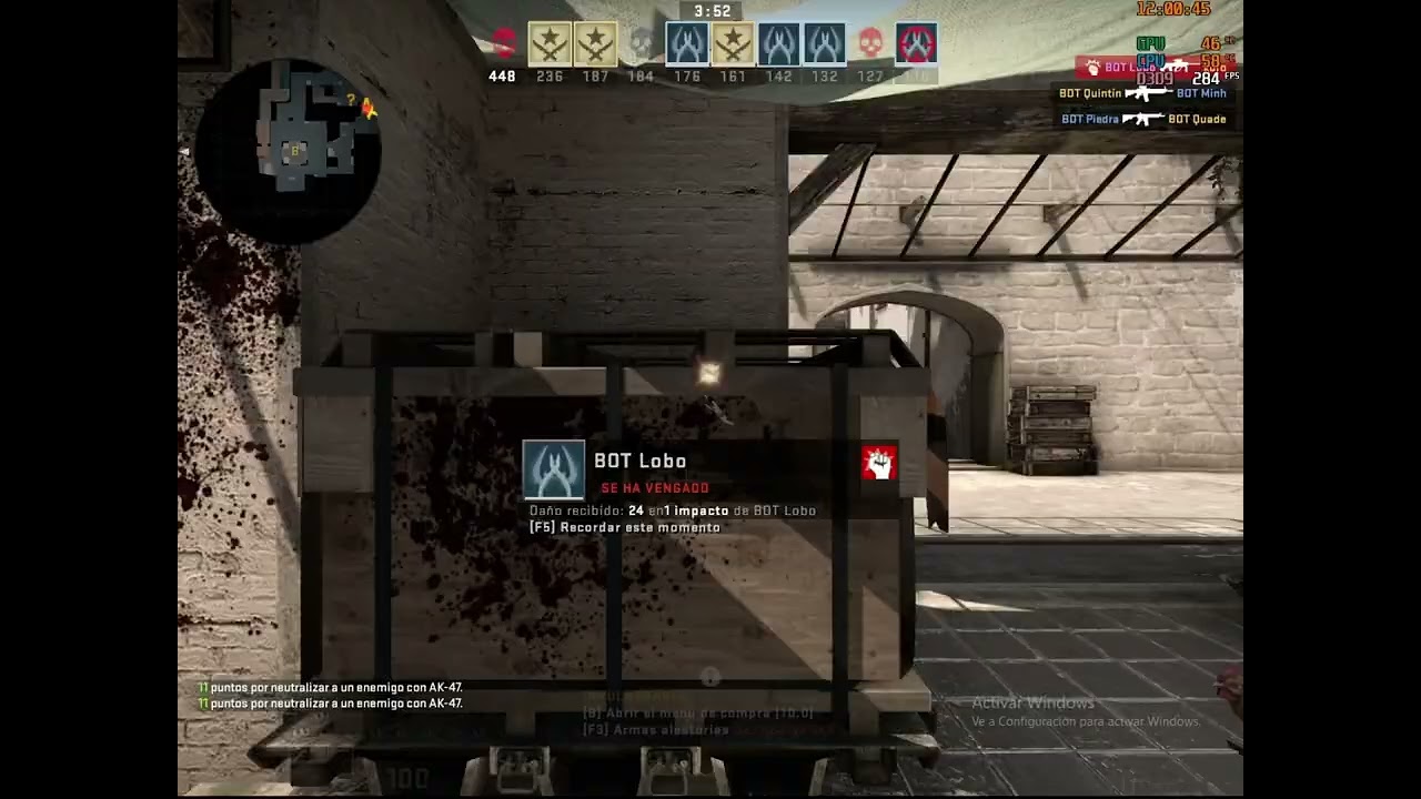 CSGO Legacy deathmatch mirage bots