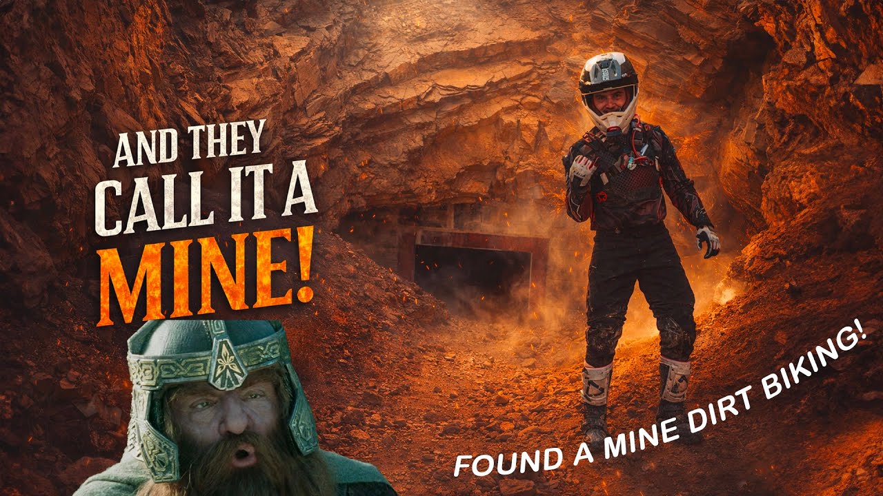 Found A Mine While Out Dirt Biking!  - Desert Ride & Hill Climb Redemption!