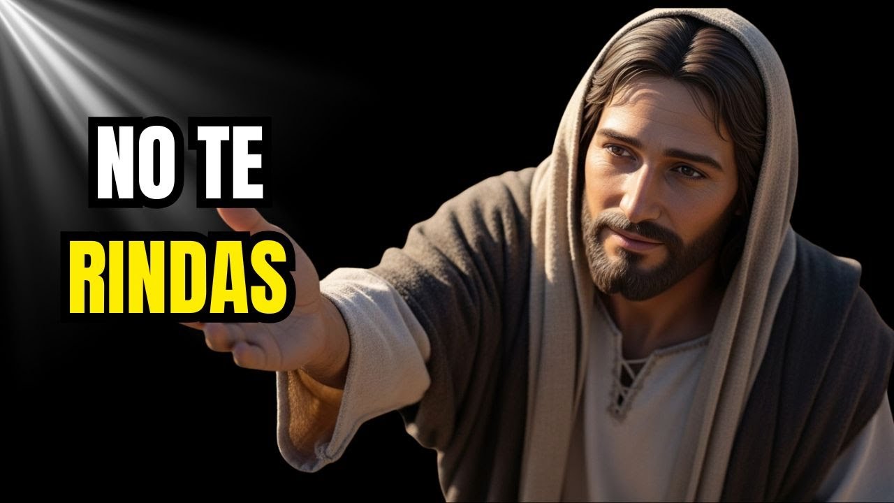 “No te rindas, estás a punto de ver lo que Dios prometió