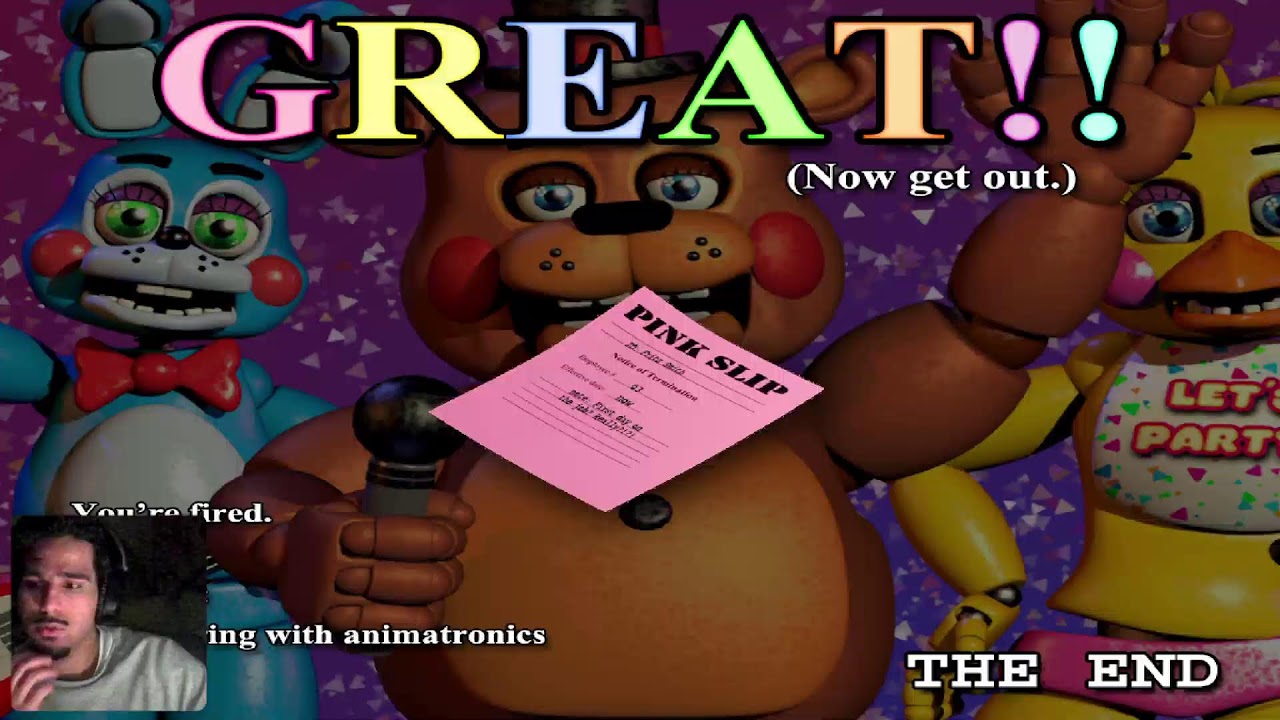Trying to finish Night 5 (FNAF 2)