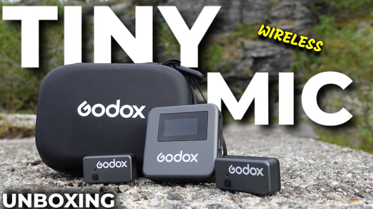 Godox Magic XT1 Wireless Mic Unboxing: Compact Power in a Small Size