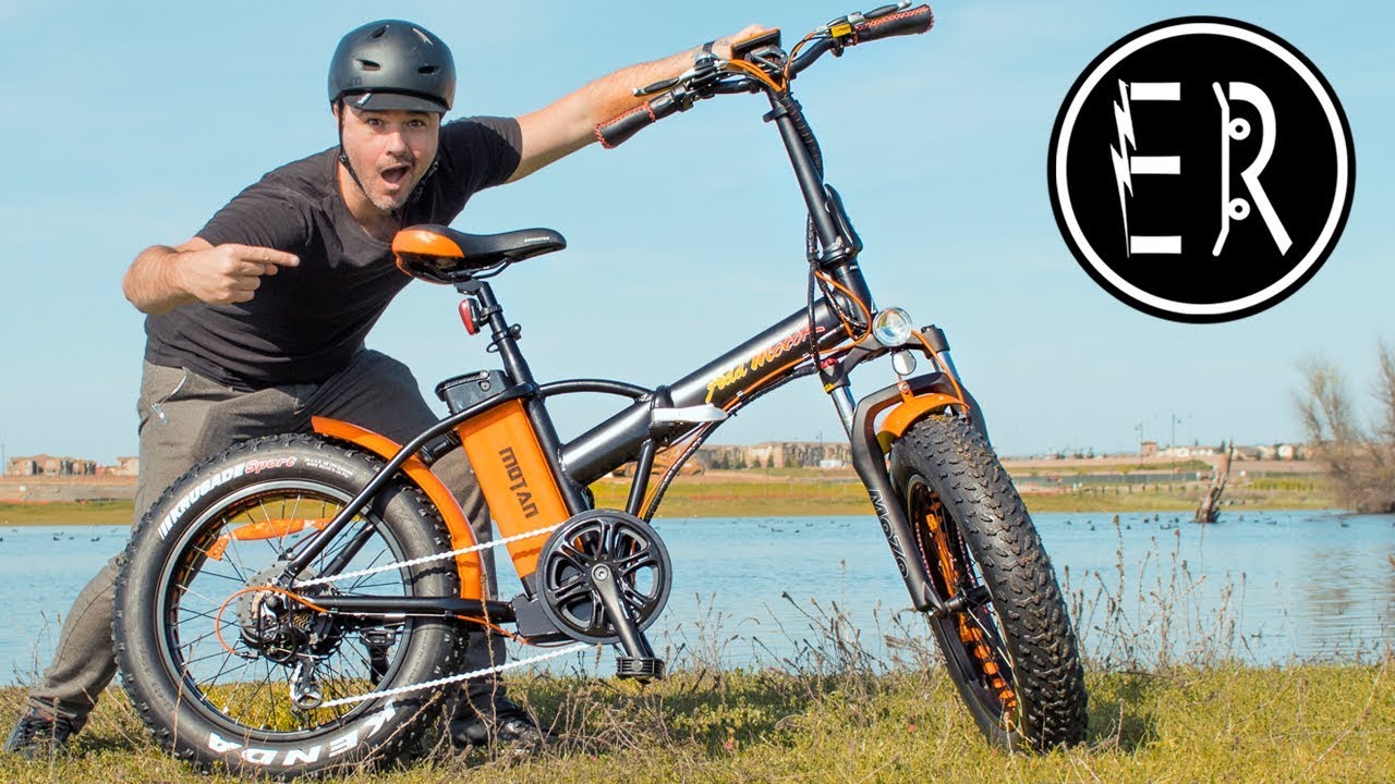 COOLEST, FASTEST FAT TIRE FOLDING ELECTRIC BIKE IN 2018!! Addmotor Motan M150-P7