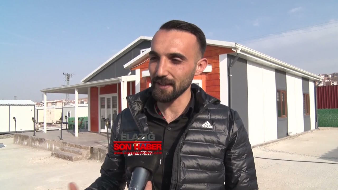 Depremin Ardından Elazığ’da Prefabrik Evlere Talep Arttı