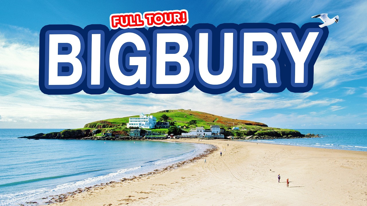 BIGBURY AND BURGH ISLAND | Full tour of AMAZING seaside holiday destination