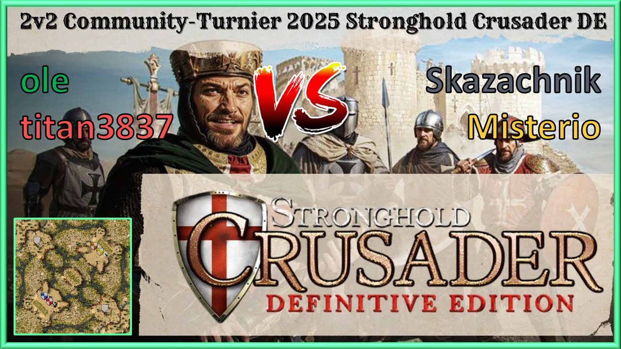 1/4-Finale ⚔ 2v2 Community-Turnier DE 2025 🏆 ole & titan3837 🆚 Misterio & Skazachnik