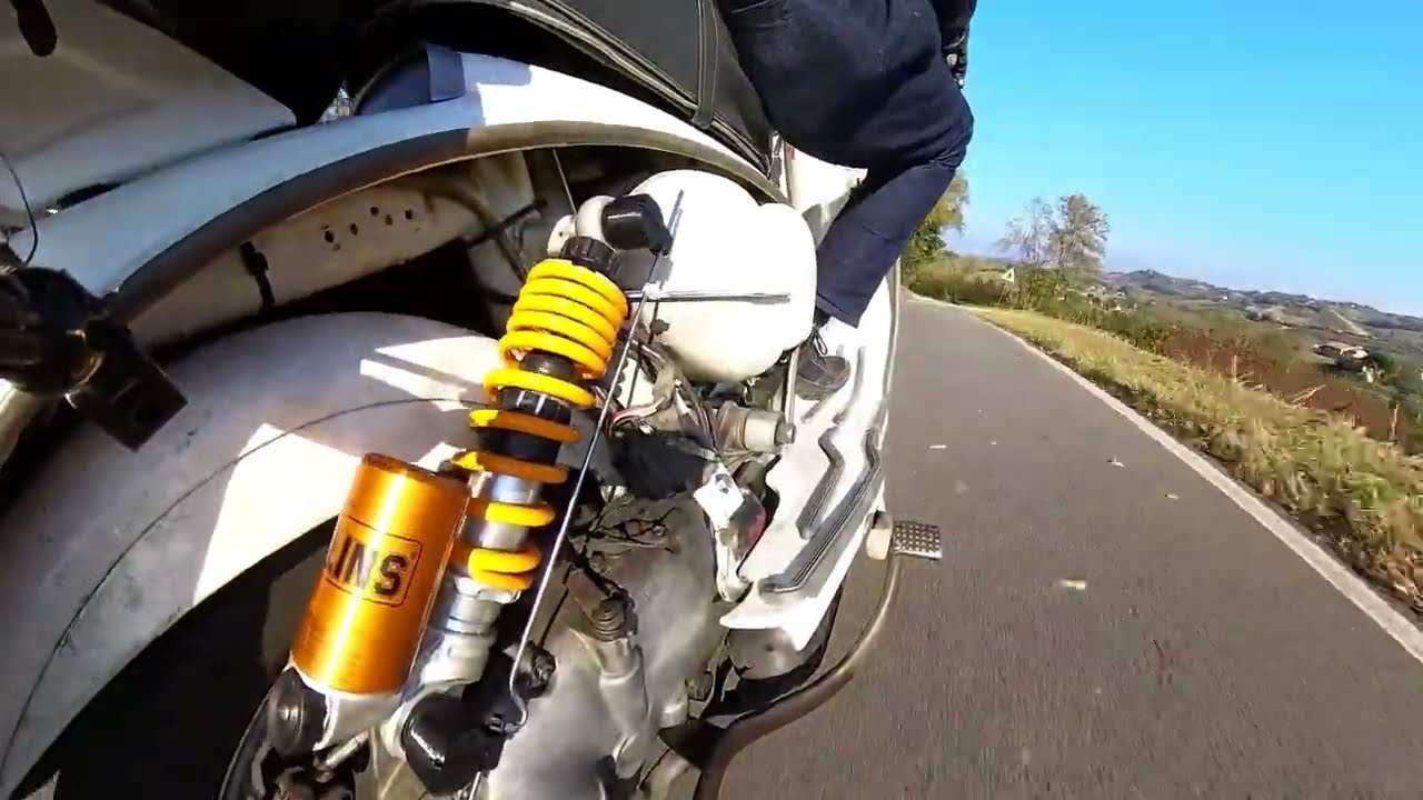 SLUK | Задний амортизатор Öhlins Lambretta - впечатления от езды