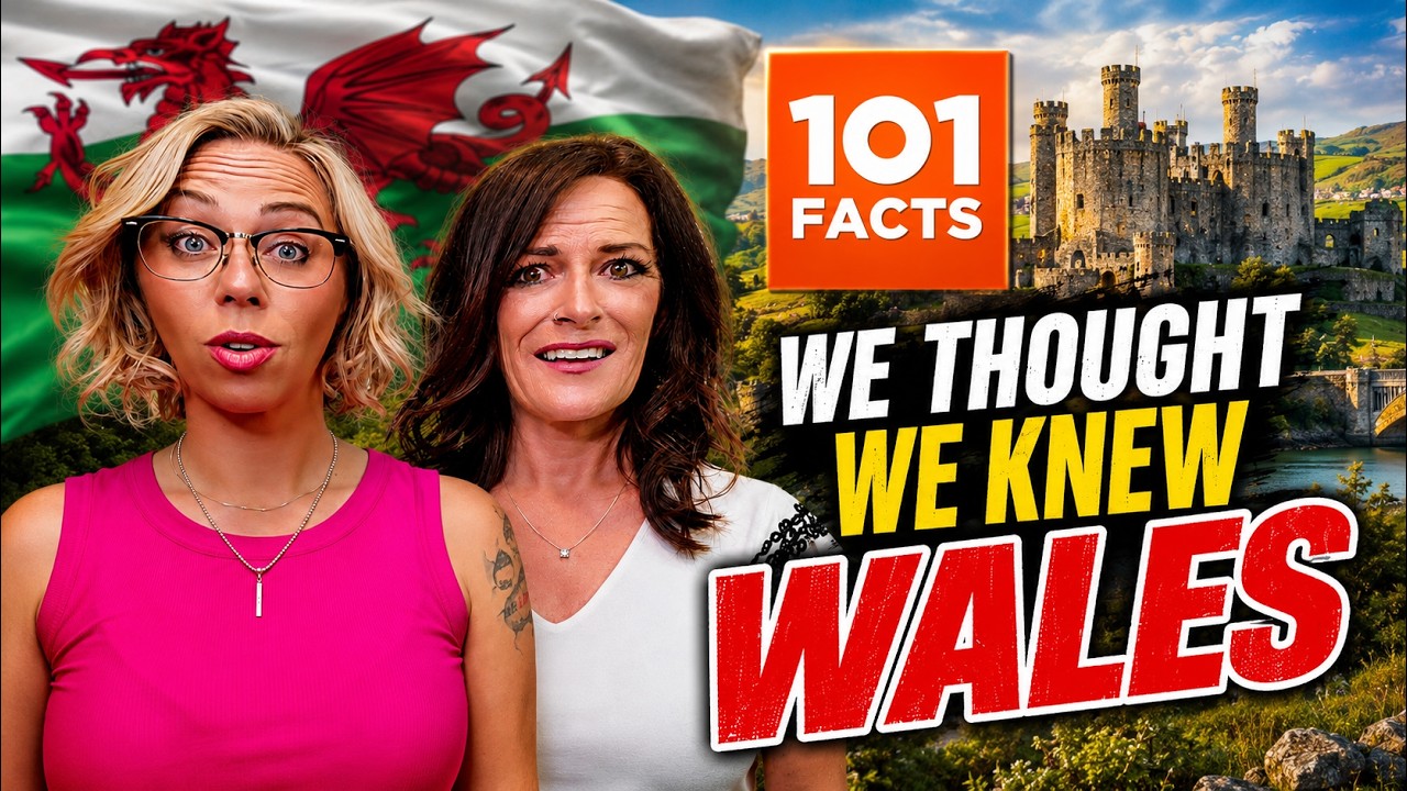 American Couple Reacts: 101 Facts About Wales | FIRST TIME REACTION!