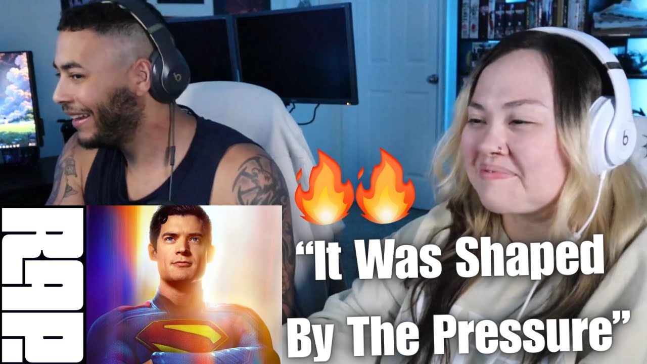 OtakuCouple Reacts to the SUPERMAN RAP by Daddyphatsnaps