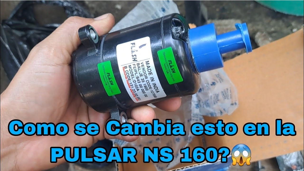 ✅️Como Cambiar el ESTARTER de la PULSAR NS 160 míralo hasta el final?👌