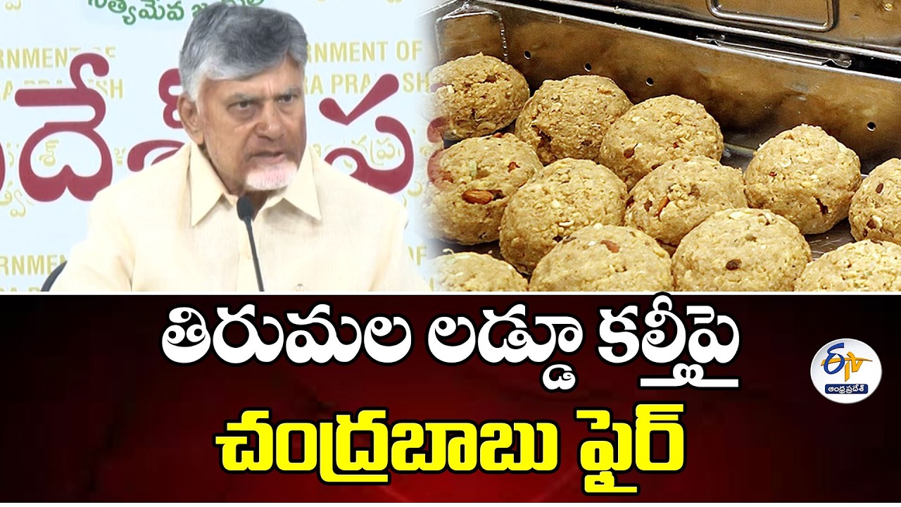 Conspiracy to Defile Lord Venkateswara – CM Chandrababu Shocking Comments