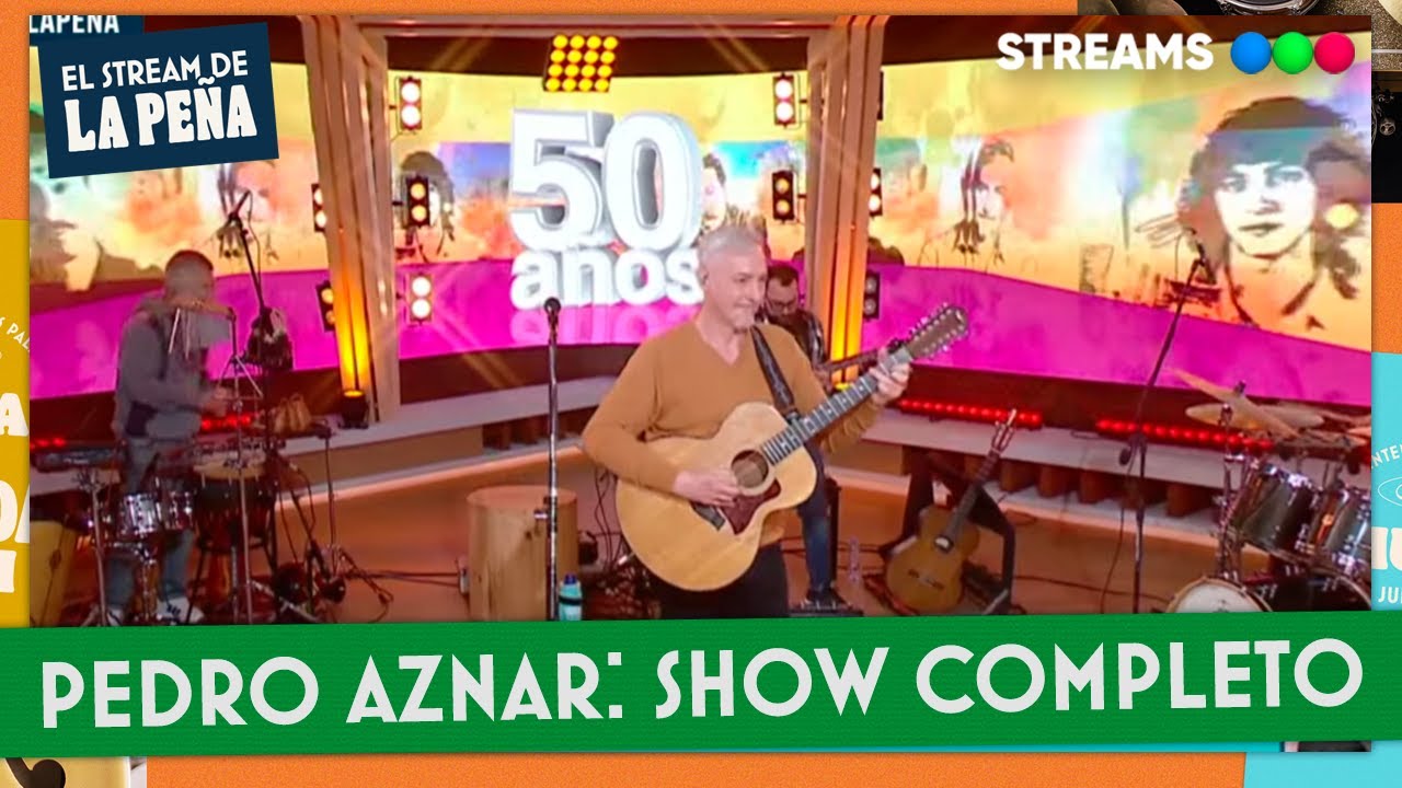 PEDRO AZNAR, 50 años de trayectoria #LaPeñaDeMorfi | SHOW COMPLETO 2024