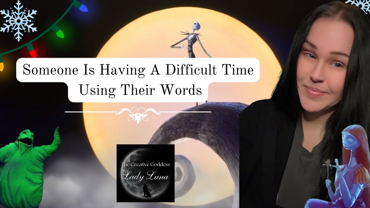 🫢SOMEONE IS HAVING A DIFFICULT TIME USING THEIR WORDS☎️🖤