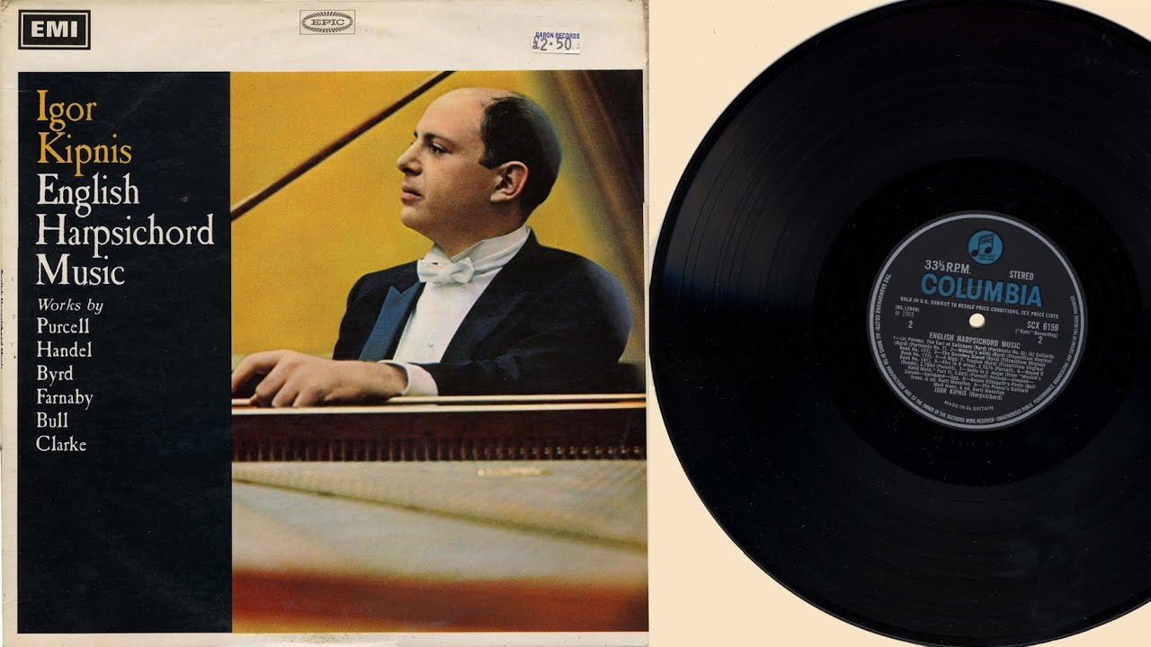 Igor Kipnis (harpsichord) English Harpsichord Music