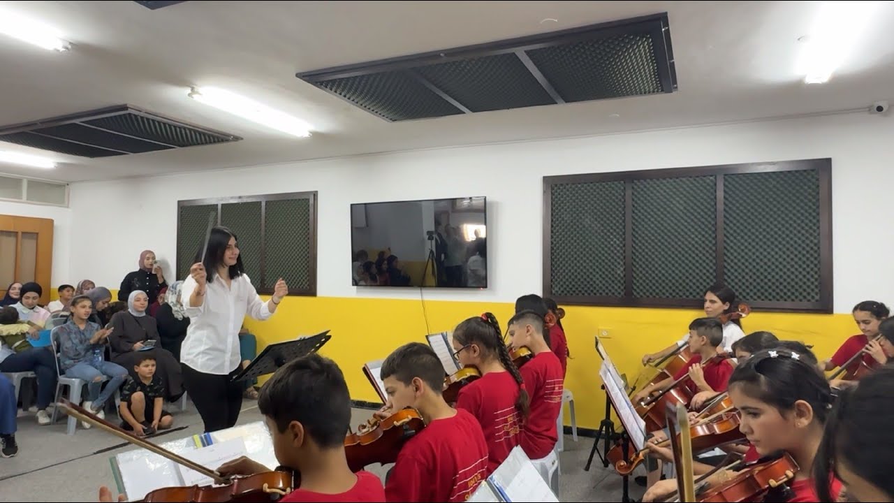 Najd Orchestra playing 