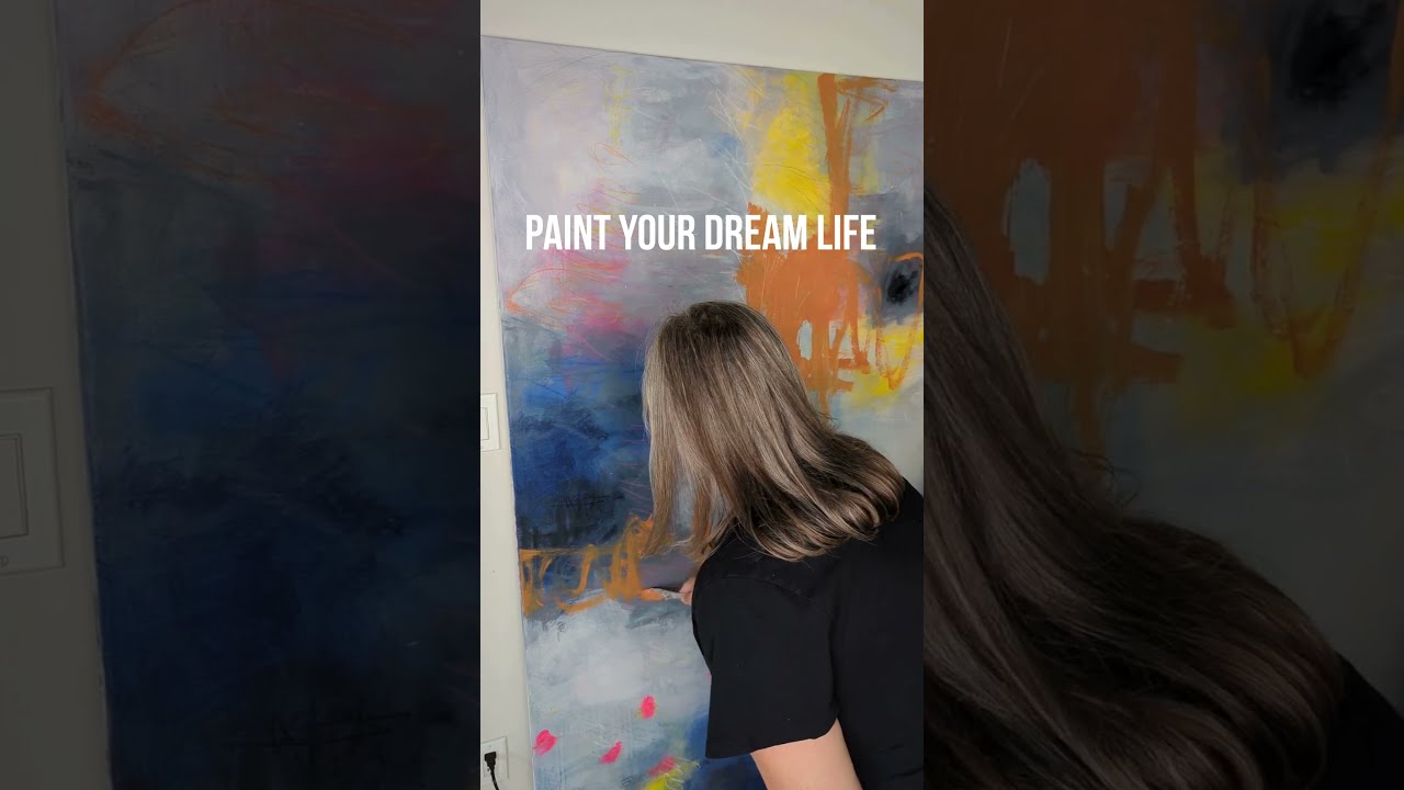 This Is What Manifesting Looks Like  #shorts #art #manifestation