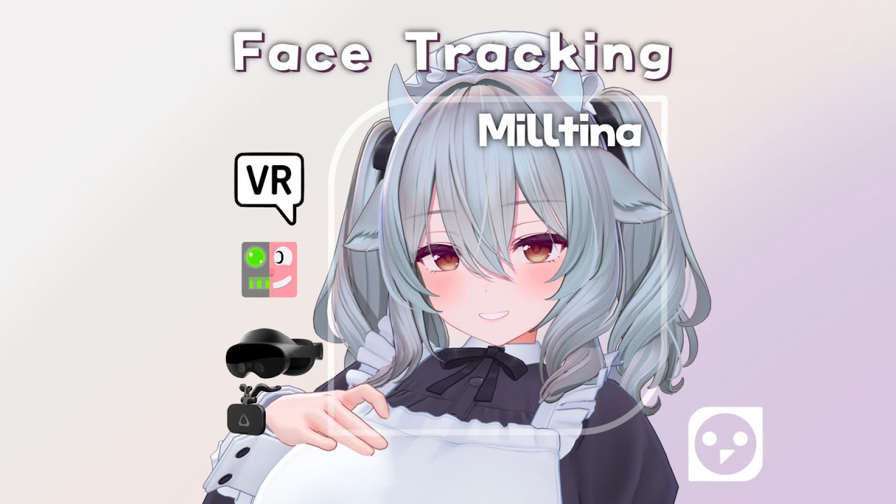 「ミルティナ 」(Milltina) Face Tracking Addon showcase