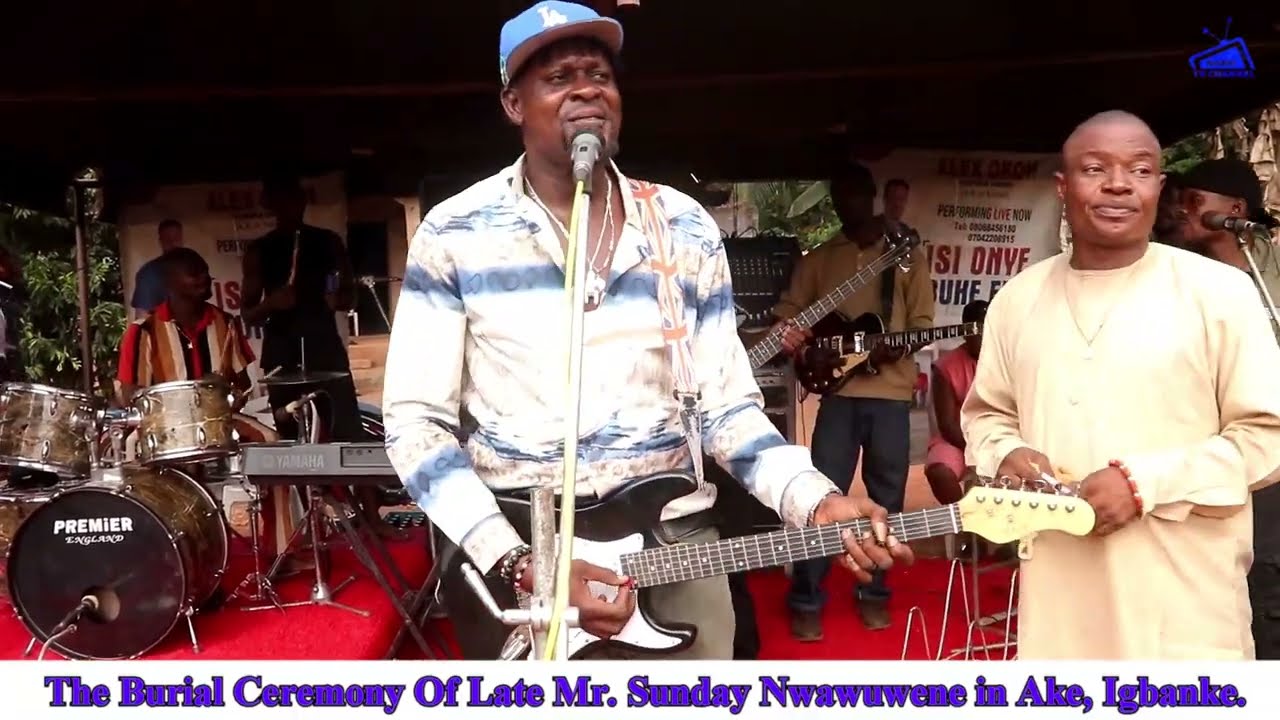 The burial ceremony of Late Mr Sunday Nwawuwene in Ake Igbanke(IETV)