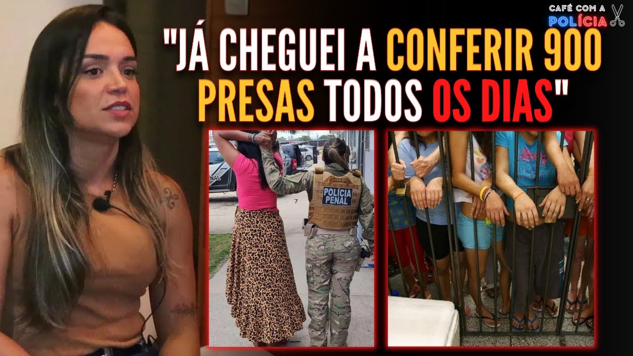 Esse é o Dia a Dia de uma POLICIAL PENAL em PRESÍDIO FEMININO
