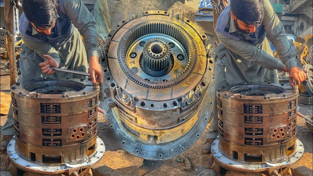 Fully Restoration of Caterpillar D8k Dozer Transmission | Complete Process