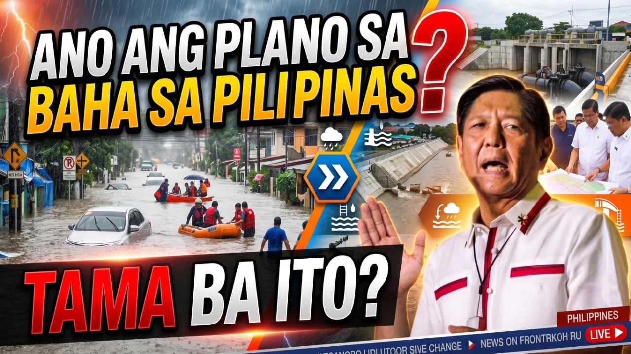 ANO ANG PLANO SA BAHA SA PILIPINAS? TAMA BA ITO?
