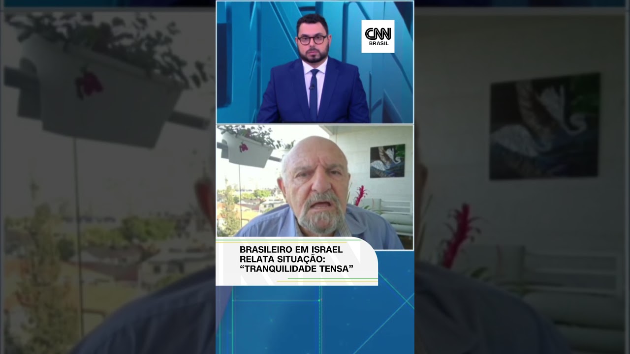 Brasileiro em Israel relata situa&ccedil;&atilde;o ap&oacute;s ataques do Ir&atilde;