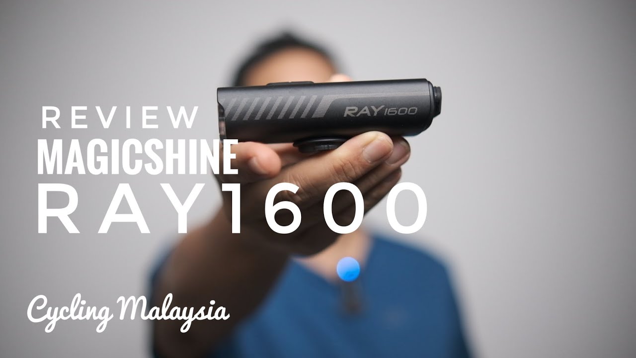 Magicshine Ray1600 bicycle light that fast charges your phone! A review.