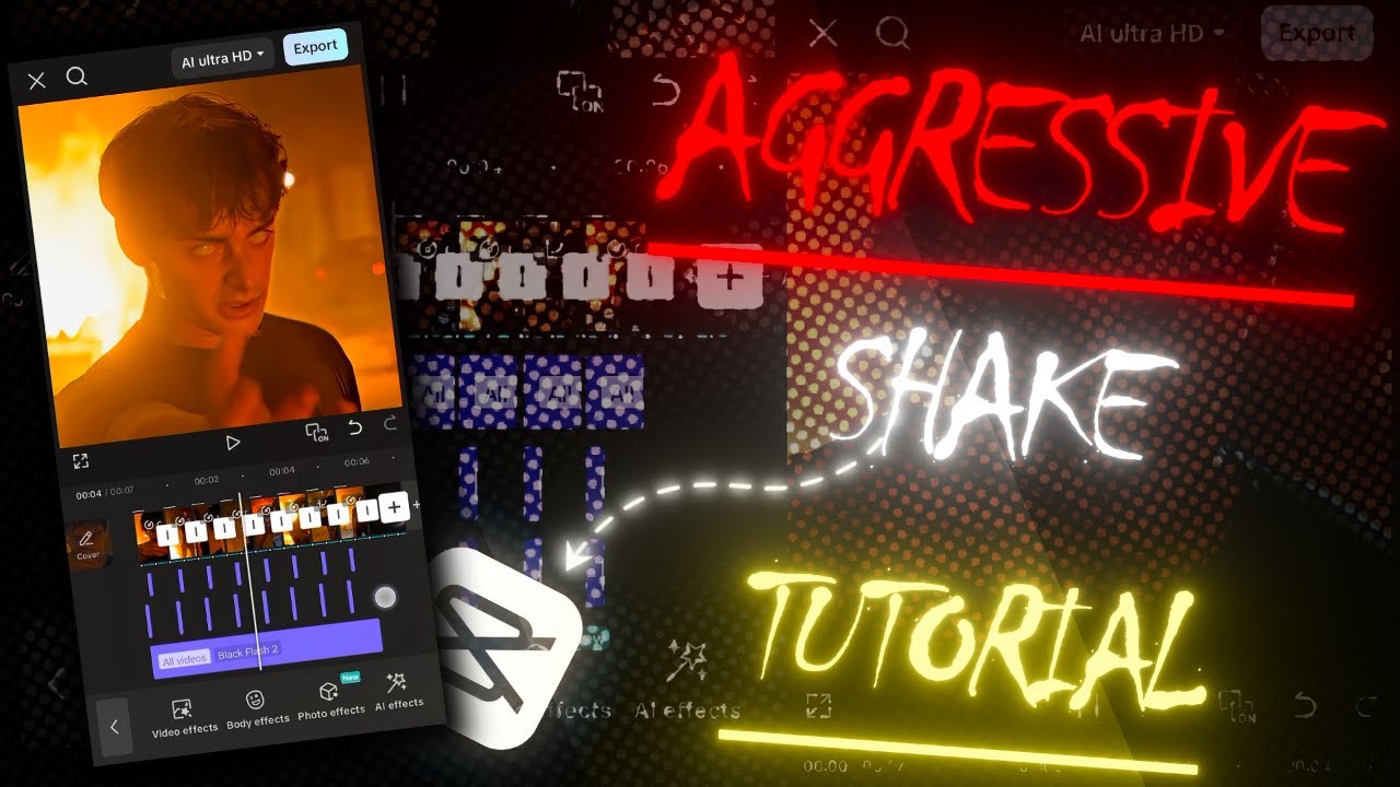 Hard Aggressive Shake Capcut Tutorial || Slayer_Edits