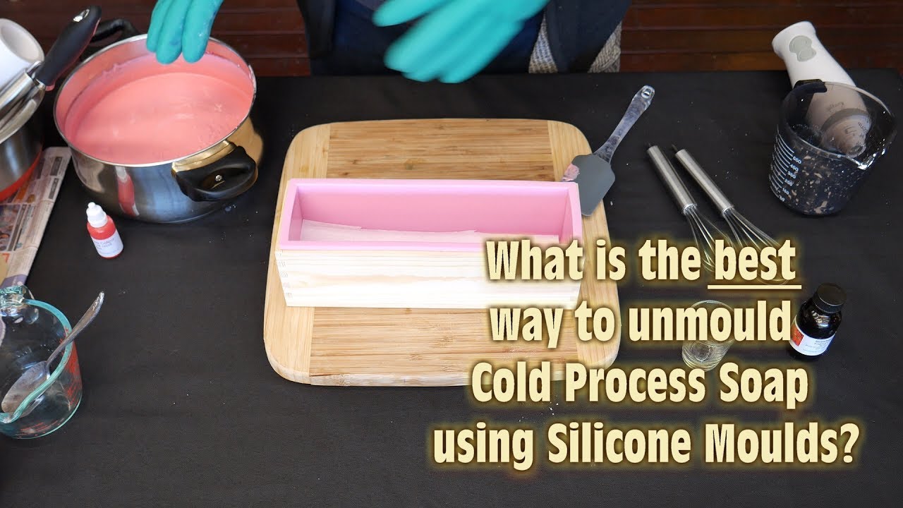The Best Way To Unmold Cold Process Soap From Silicone Moulds!