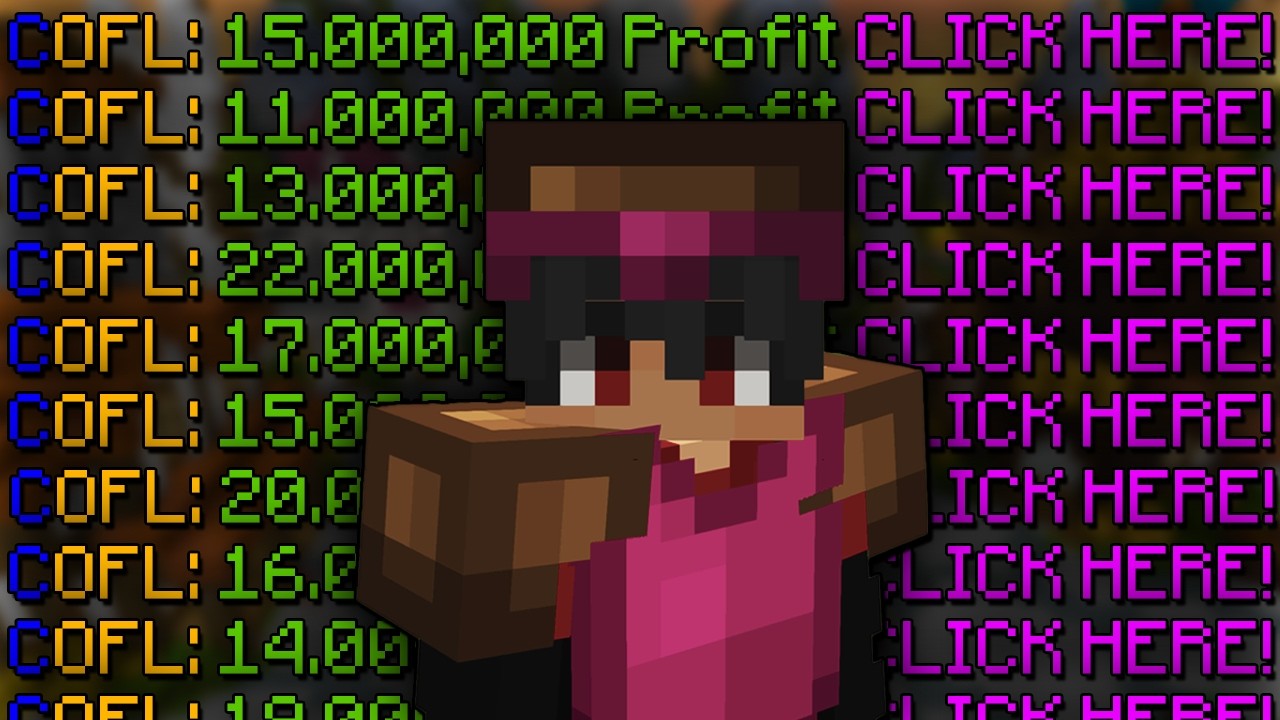 Сделайте 50+ м/ч AH Flipping (мод COFL) | Hypixel Skyblock