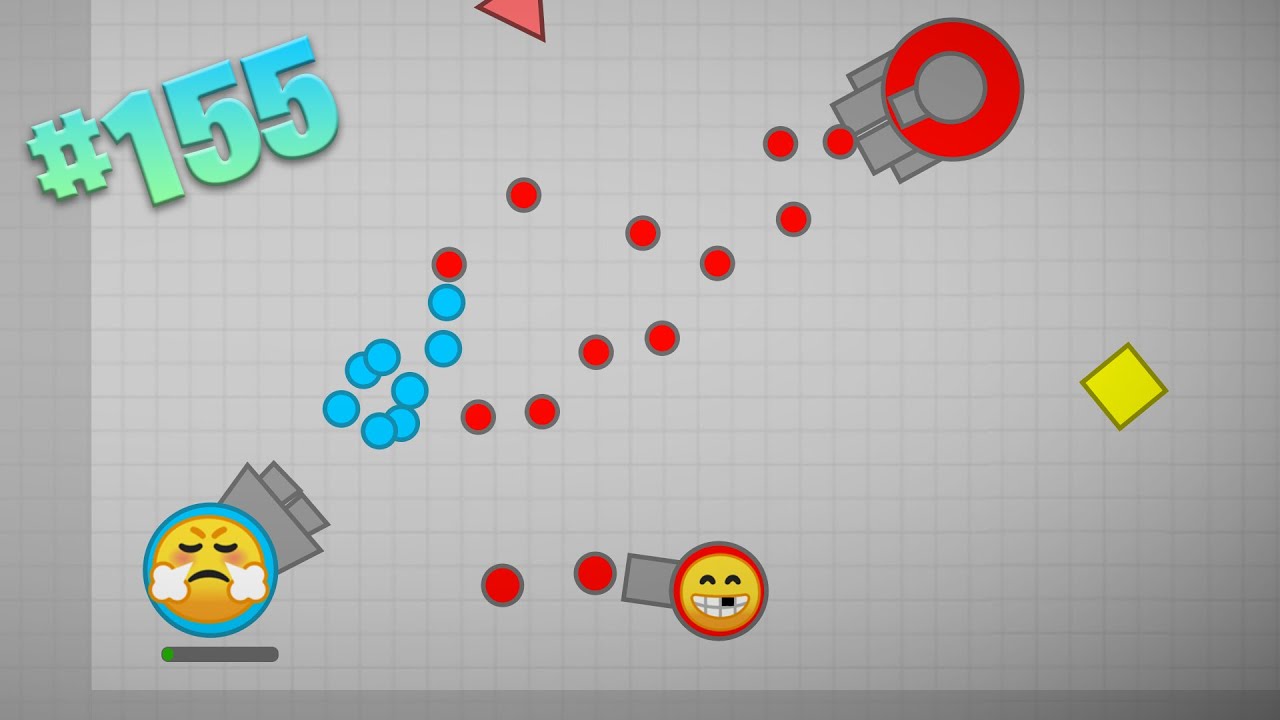 Лучшие моменты Diep.io #155 | Смешные и забавные моменты в Diep.io