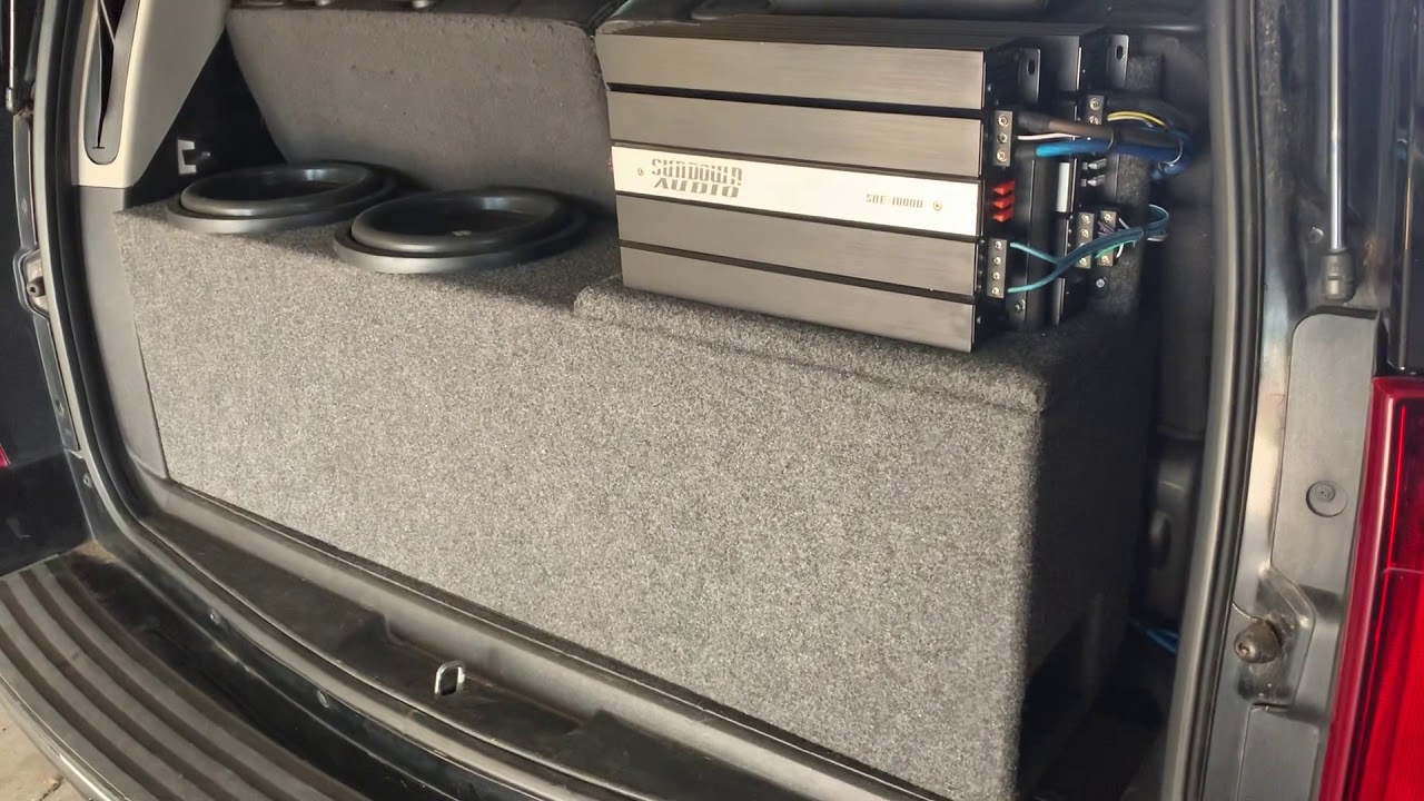 Сборка третьего ряда Cadillac Escalade Box @Soundsource Macon Ga