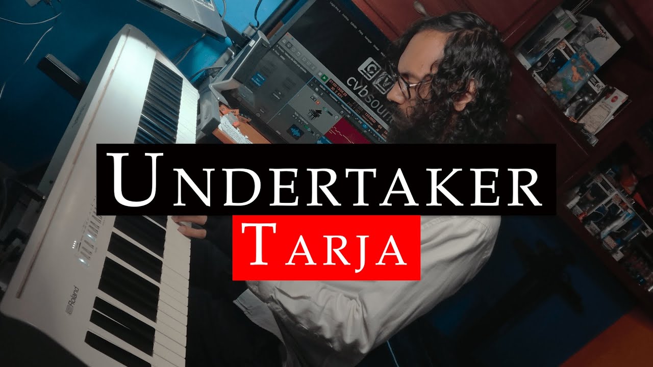 Tarja - Undertaker | Piano Cover (WITH LYRICS)