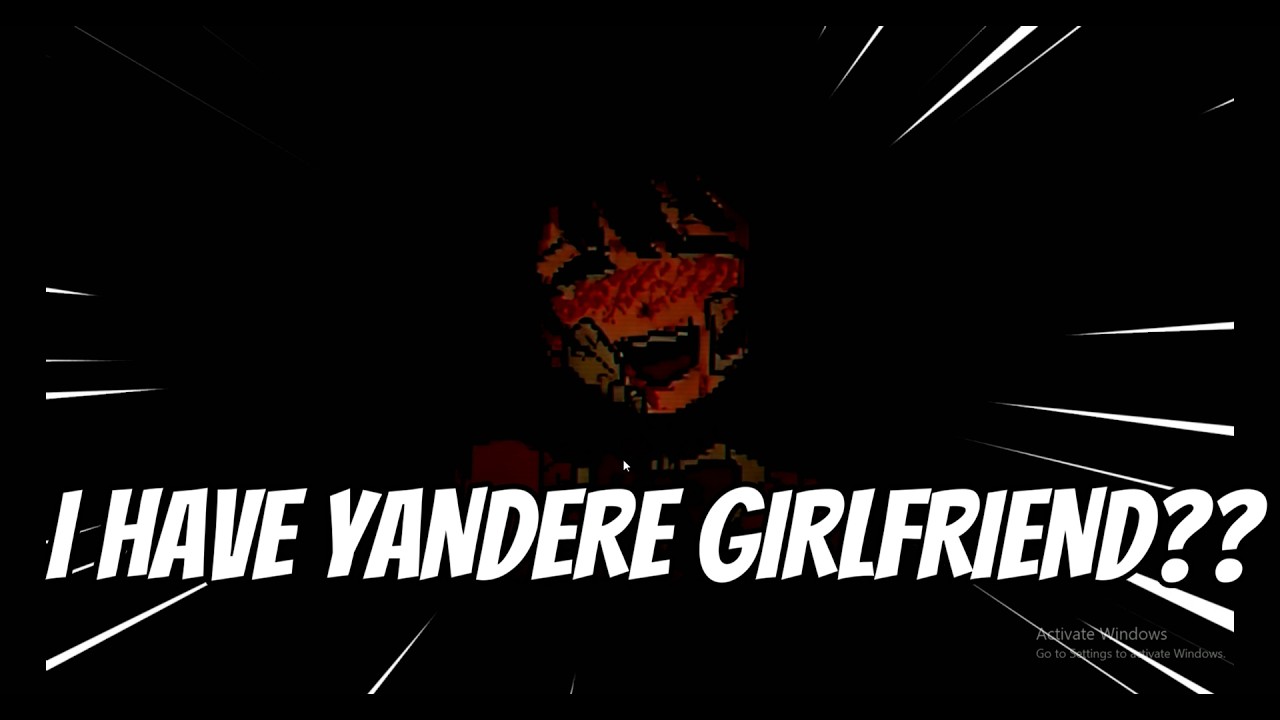 PLAYING A YANDERE GAME???