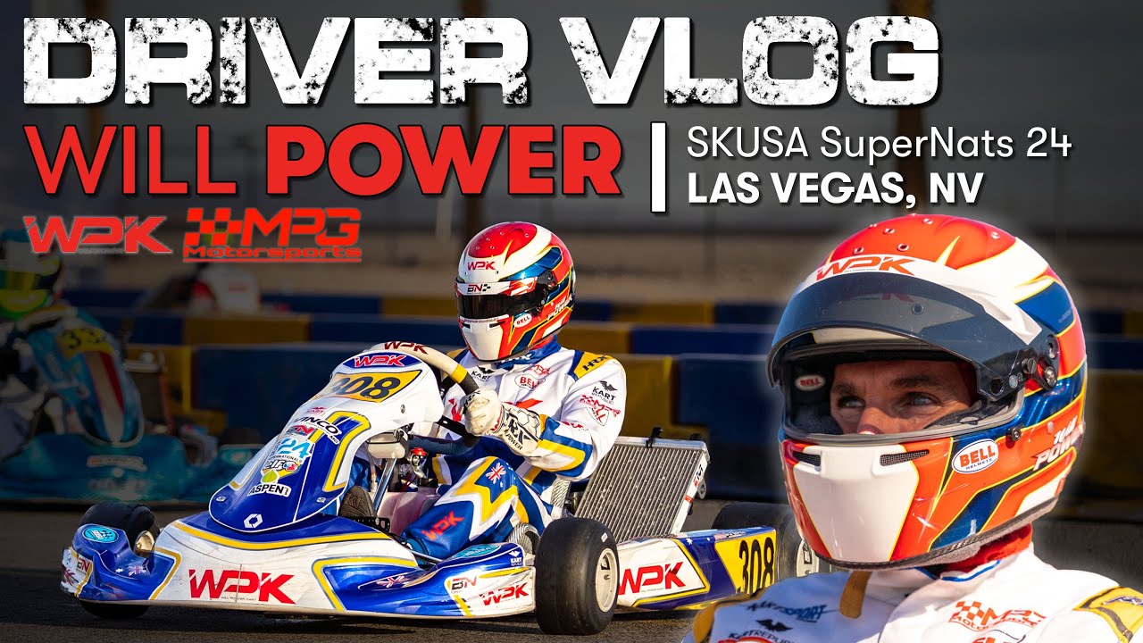 Inside Will Power's Pro Karting Weekend in Las Vegas | DRIVER VLOG // WILL POWER
