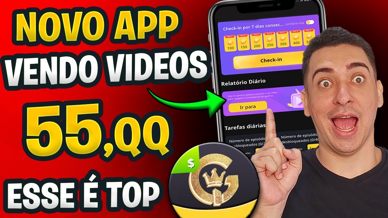 Descobri NOVO APP de ASSISTIR VIDEOS e HIST&Oacute;RIAS que me Surpreendeu 🤑