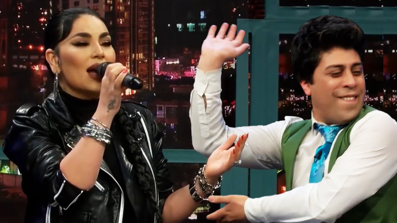 دو زمزمه زیبا و عالی از آریانا سعید همراه دایره و رقص سیر متین