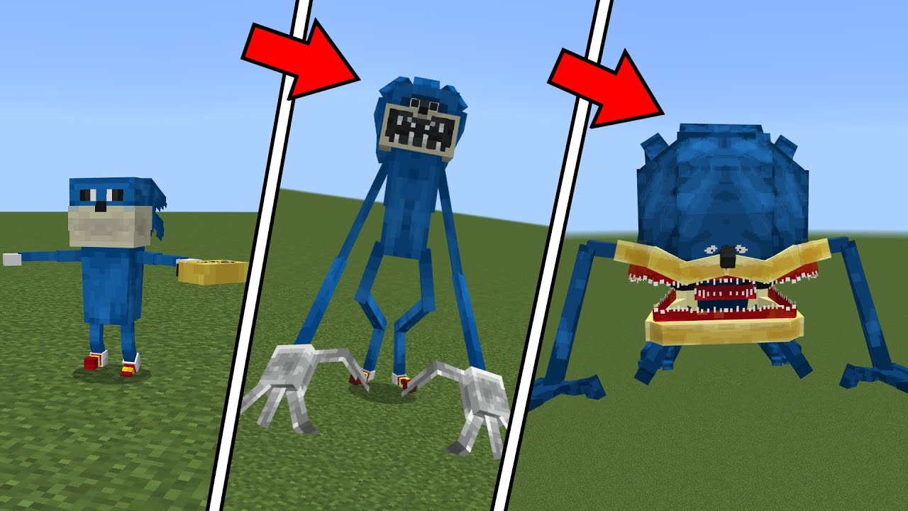 CICLO DE VIDA DO SHIN SONIC TAPES NO MINECRAFT!! (ASSUSTADOR)