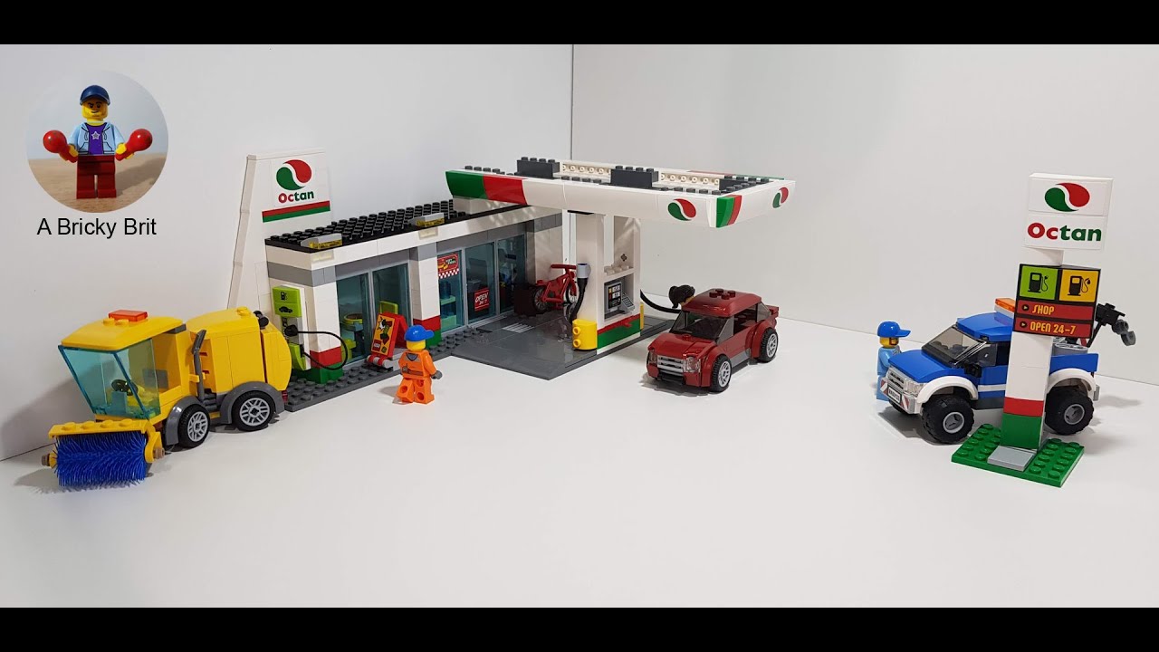 LEGO City Service Station Speed Build Set 60132